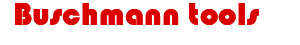 Buschmann tools - Tető Sipos
