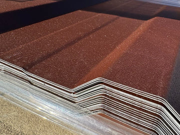 BP2 T18 ECO Sötétbarna 8017 acél trapézlemez 0,5 mm 3 m