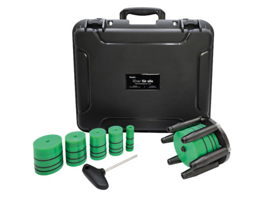 Freund 6D csőtágító szett kofferrel Ø 60 / 76 / 80 / 87 / 100 / 120 mm