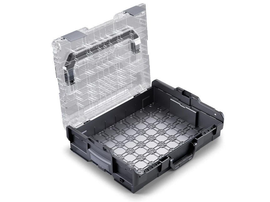 L-BOXX 102 szerszámosláda átlátszó fedéllel