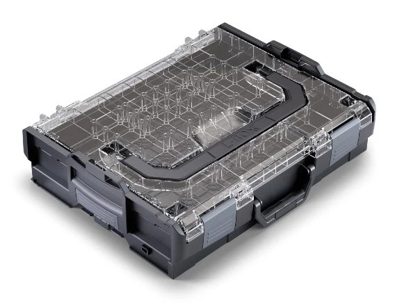 L-BOXX 102 szerszámosláda átlátszó fedéllel
