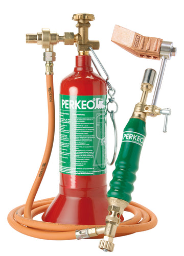 Perkeo Forrasztószett, forgatható spicc-balta alakú pákával