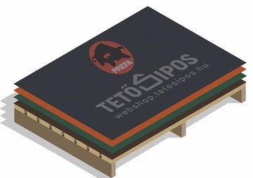 PREFA Prefalz P.10 matt színes korcolható alumínium tábla 0,7x1000x2000 mm