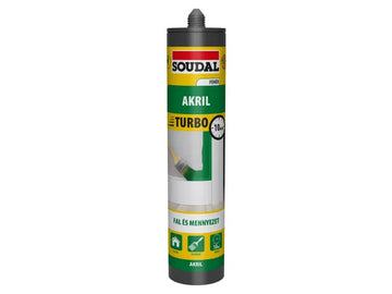 Soudal Fehér Festhető Turbo akril 280 ml