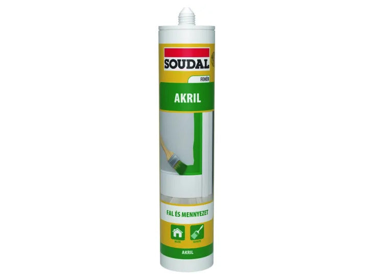 Soudal Fehér Festhető akril 280 ml