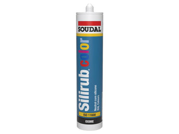 Soudal Silirub 7016 neutrális szilikon 300 ml
