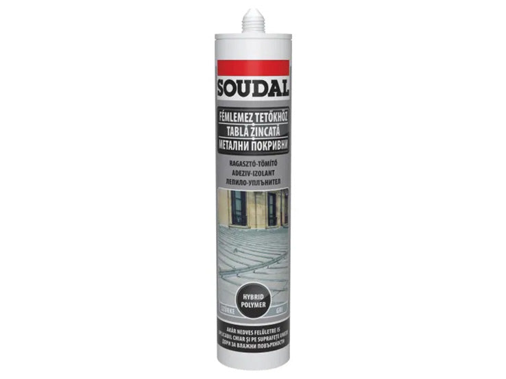Soudal Tetőlemez tömítő-Colozinc szürke 290 ml