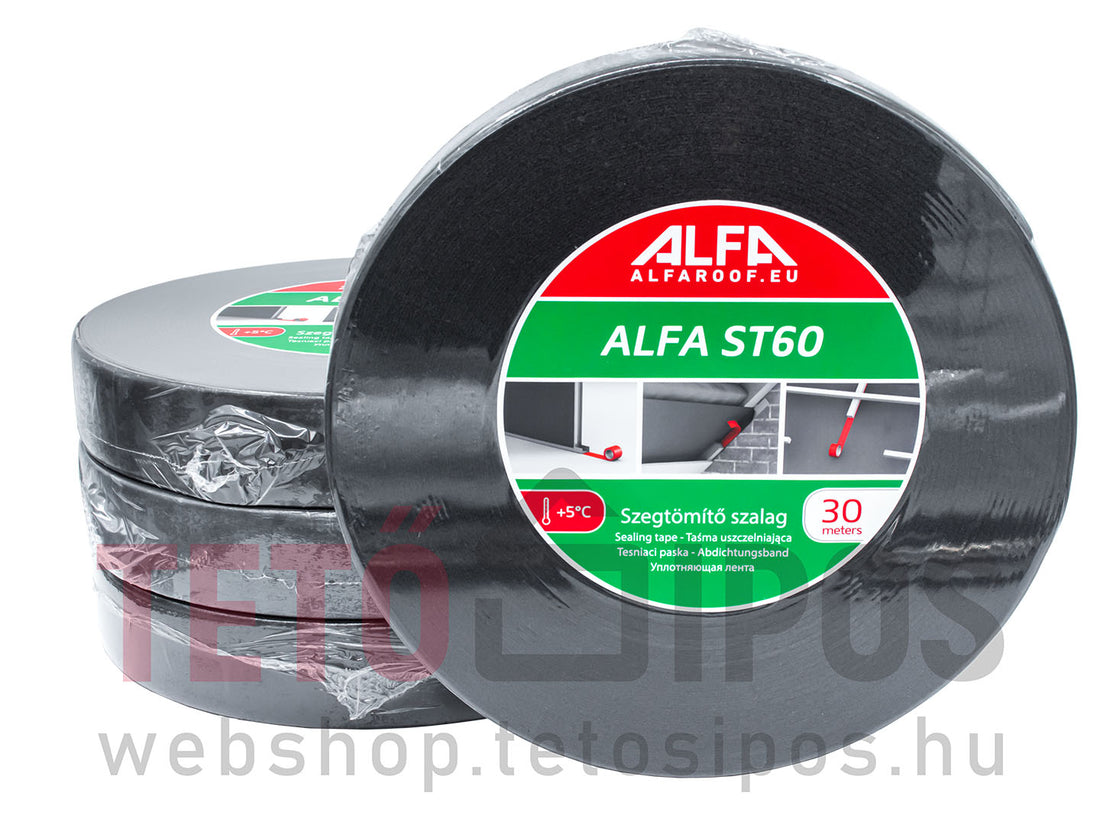 ALFA ST60 Szegtömítő szalag, habszögtömítő 60 mm 25 m