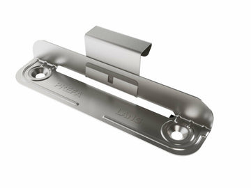 PREFA rozsdamentes derékszögű hosszított csúszóhafter, csavarokkal való rögzítéshez