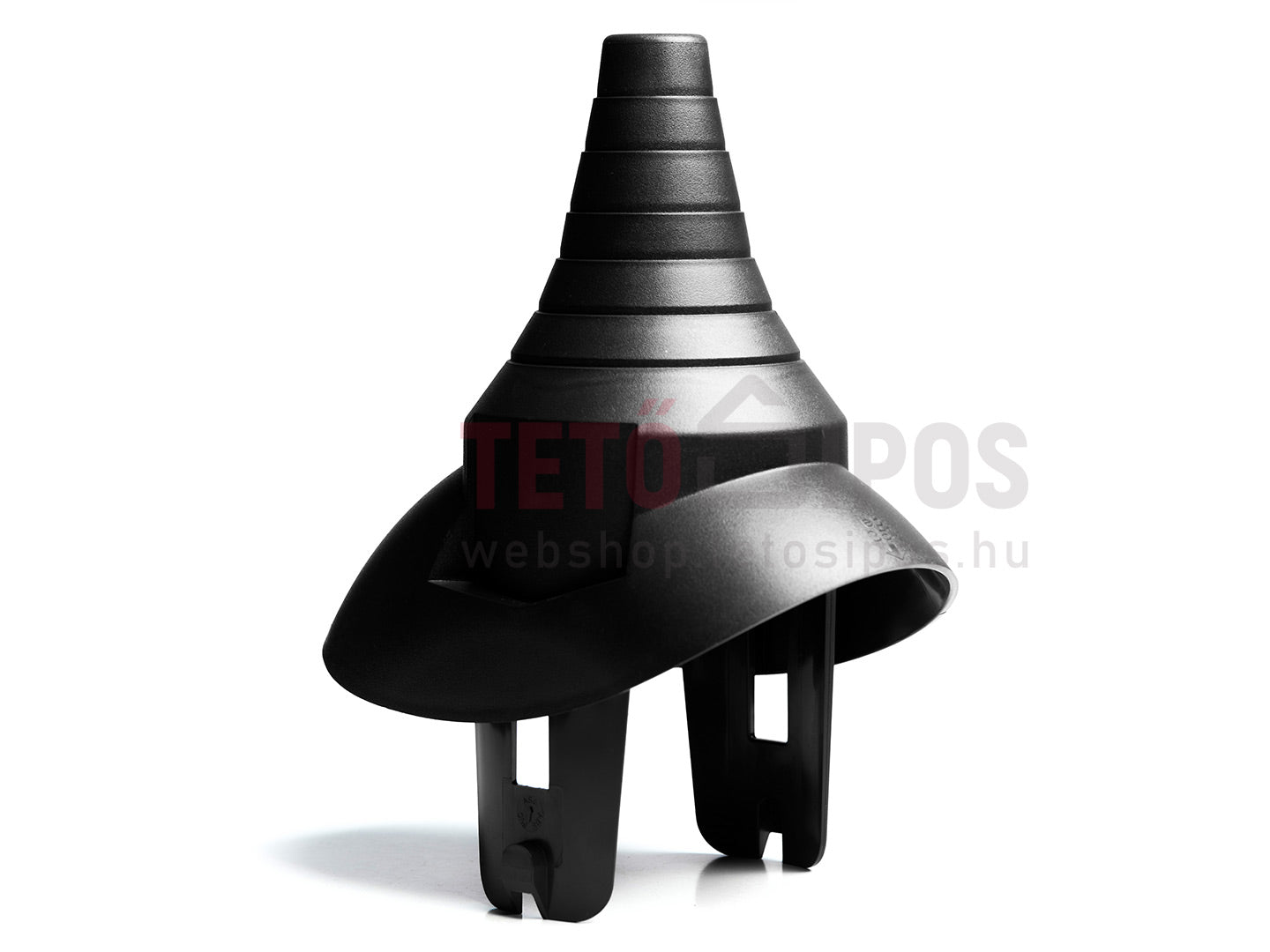 Fekete Műanyag Antenna Kivezető Elem 22 mm-70 mm
