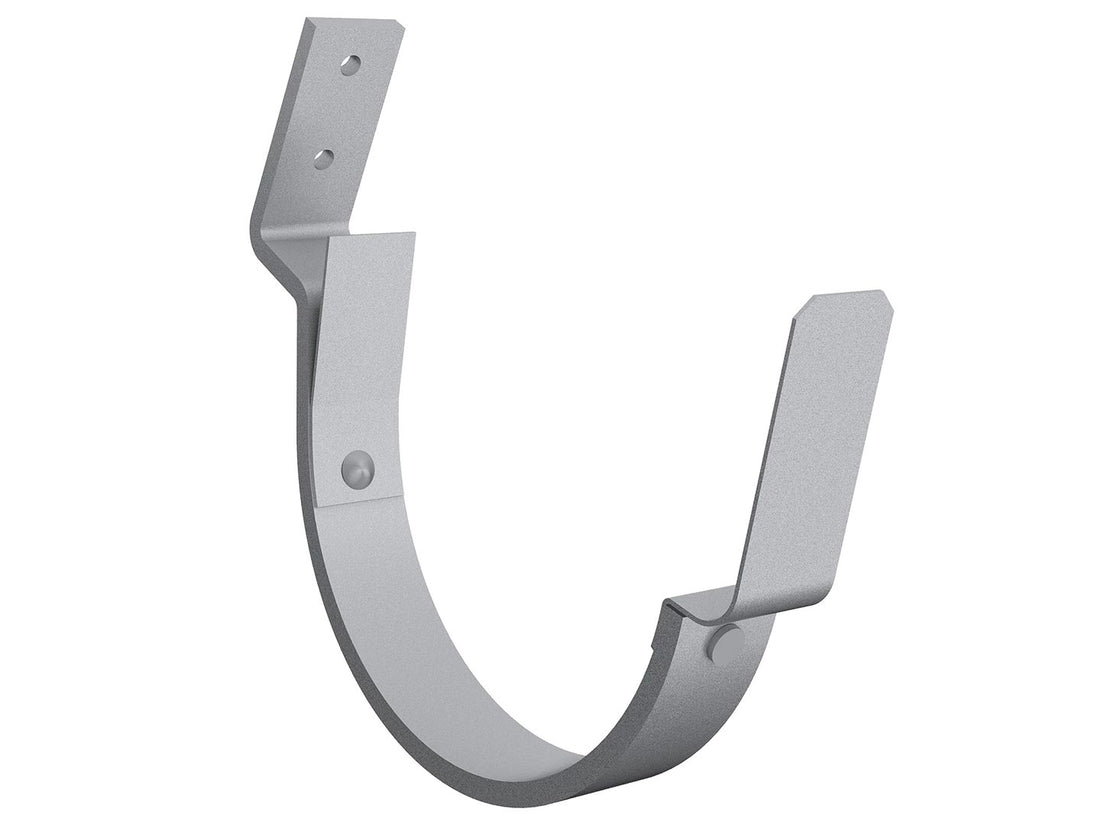 Lindab Színes acél K11 Csatornatartó szegecselt rögzítőnyelvvel félkörszelvényű függő ereszcsatornához 150