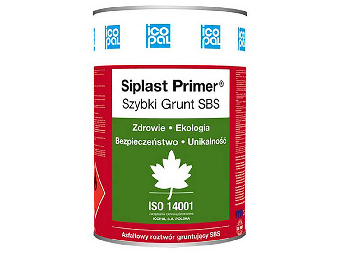 Siplast Primer Speed sbs modifikált bitumenes oldószeres kellősítő, alapozó 10 liter