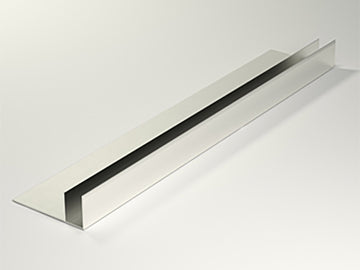 Alumínium F profil 16 mm polikarbonáthoz