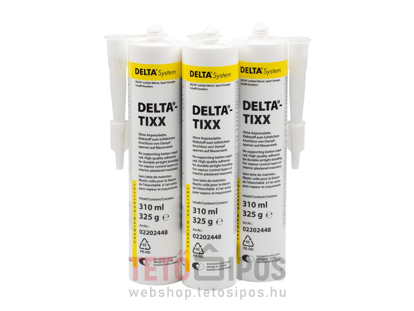 Delta TIXX Ragasztóanyag a lég- és párafékező réteg csatlakozásaihoz