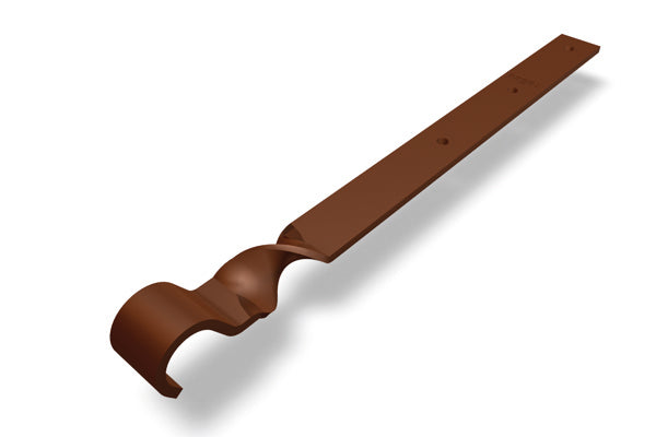 PREFA színes alumínium biztosító tartóelem alumínium ereszcsatornához