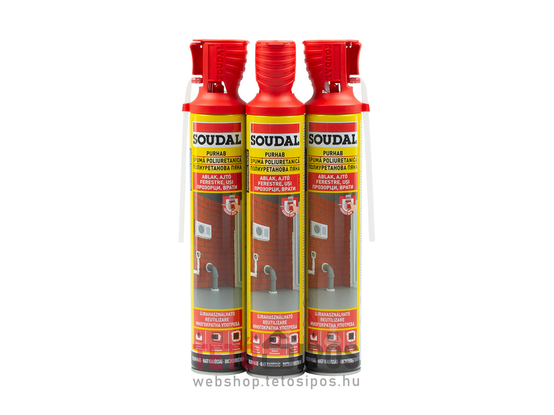 Soudal Purhab Genius Gun fejjel 750 ml