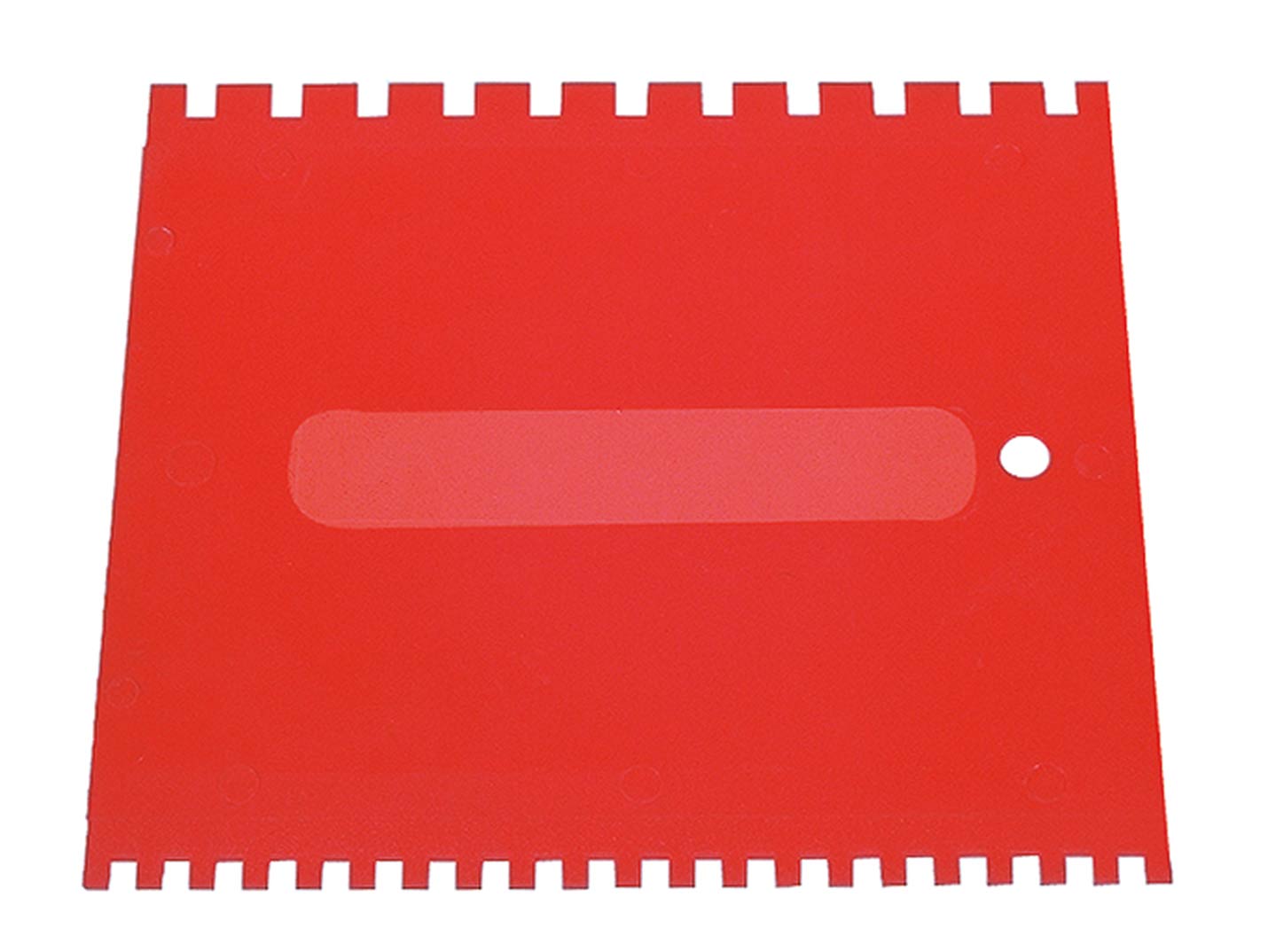 STUBAI Fogazott spatulya PVC 4 mm/6 mm