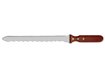 STUBAI Szigetelőanyag vágó kés rozsdamentes 280mm