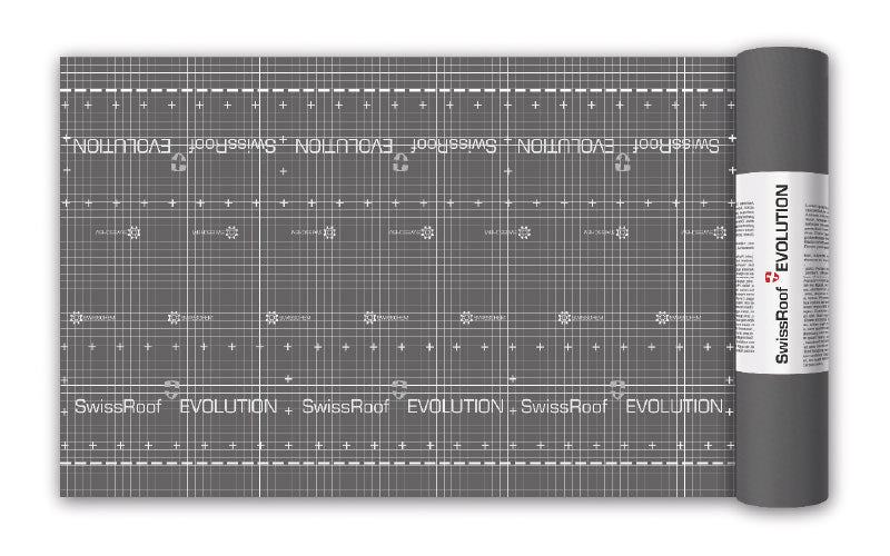 Swisschem Evolution 2 "süthető" vízhatlan tetőfólia alacsony hajlásszögű tetőkhöz 37,5 m2
